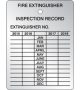 metal inspection tag